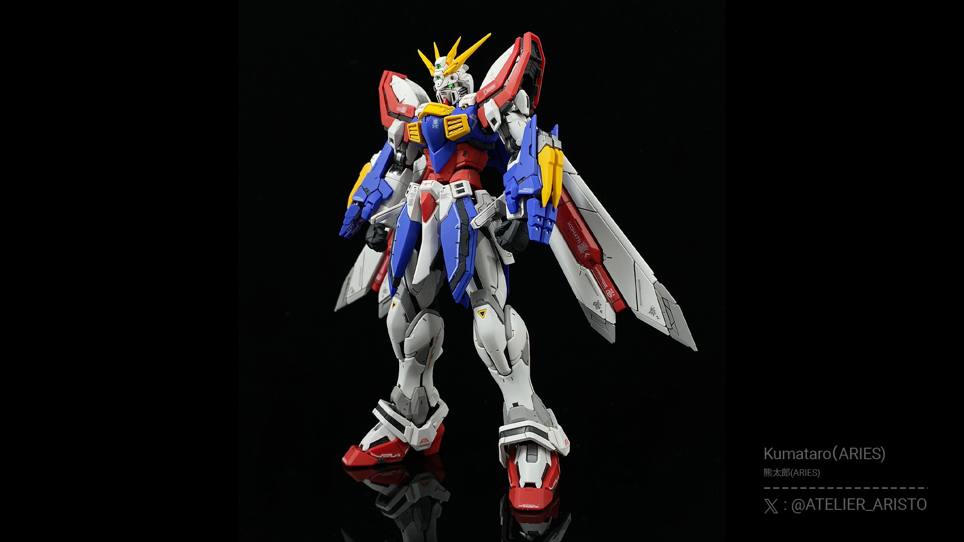 [Photo] RG 1/144 GOD GUNDAM DOMON KASSHU’S USE MOBILE FIGHTER GF13-017NJ2